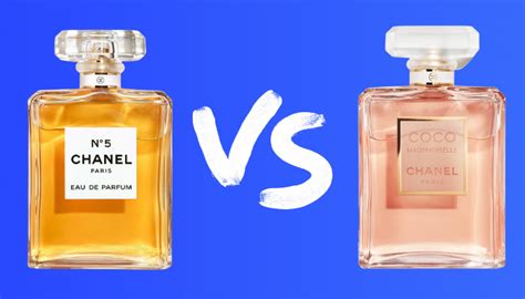 chanel no 5 vs coco mademoiselle|coco chanel perfume vs 5.